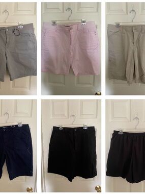 Women’s shorts bundle mostly size 16 GV Lee EB Champion asst colors